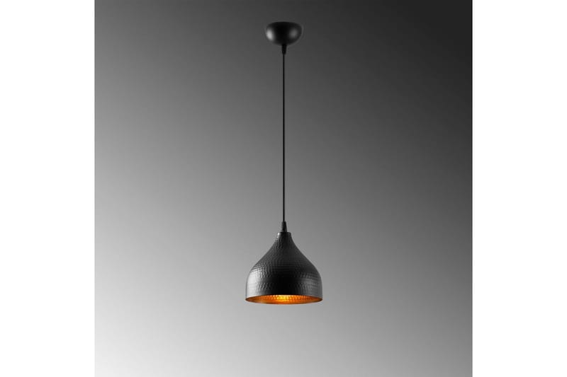 Kattovalaisin Thela Musta - Musta - Valaistus - Sisävalaistus & lamput - Erikoisvalaisin - Riisipaperivalaisin