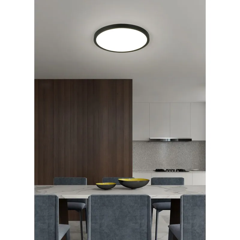 Kattovalaisin TRIO Draco - 40 cm, Mattamusta - Valaistus - Sisävalaistus & lamput - Erikoisvalaisin - Tiffanylamppu