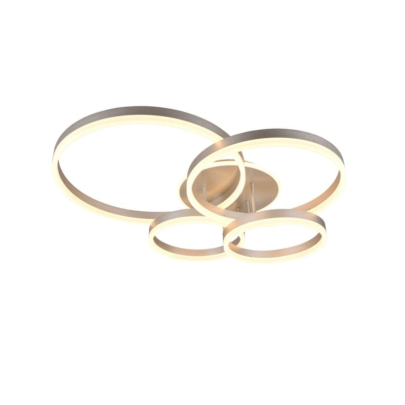 Kattovalaisin TRIO Drake - Harjattu Teräs - Valaistus - Sisävalaistus & lamput - Erikoisvalaisin - Tiffanylamppu