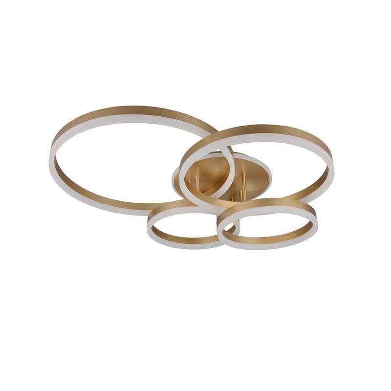 Kattovalaisin TRIO Drake - Kulta - Valaistus - Sisävalaistus & lamput - Erikoisvalaisin - Tiffanylamppu