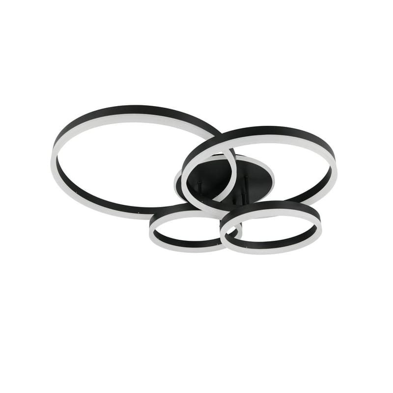 Kattovalaisin TRIO Drake - Mattamusta - Valaistus - Sisävalaistus & lamput - Erikoisvalaisin - Tiffanylamppu