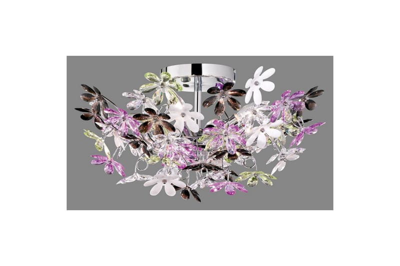 Kattovalaisin TRIO Flower - Valaistus - Sisävalaistus & lamput - Erikoisvalaisin - Tiffanylamppu