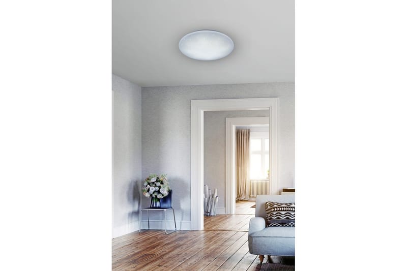 Kattovalaisin TRIO Lukida Valkoinen starlight - Valkoinen starlight - Valaistus - Sisävalaistus & lamput - Erikoisvalaisin - Tiffanylamppu