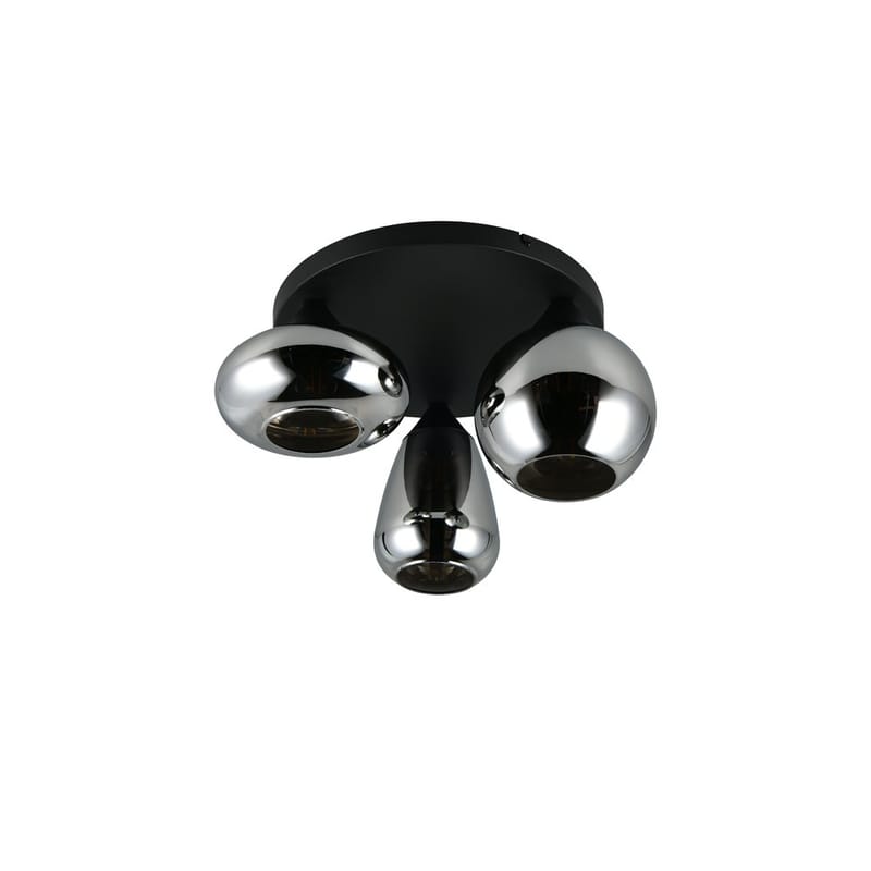 Kattovalaisin TRIO Lumina - 3-osainen, Kromattu - Valaistus - Sisävalaistus & lamput - Erikoisvalaisin - Riisipaperivalaisin