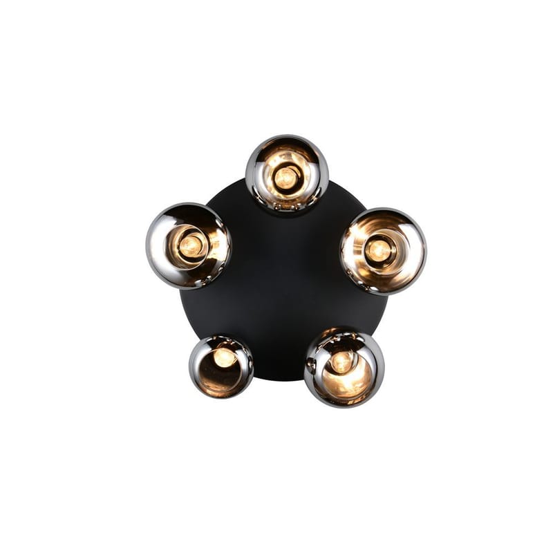 Kattovalaisin TRIO Lumina - 5-osainen, Kromattu - Valaistus - Sisävalaistus & lamput - Erikoisvalaisin - Riisipaperivalaisin