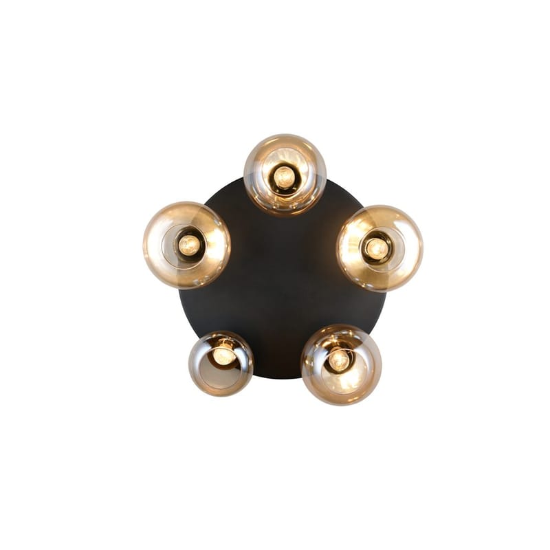 Kattovalaisin TRIO Lumina - 5-osainen, Meripihka - Valaistus - Sisävalaistus & lamput - Erikoisvalaisin - Riisipaperivalaisin