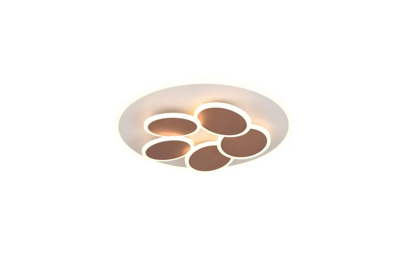 Kattovalaisin TRIO Mandala Lämmin harmaa/kahvinruskea - Lämmin harmaa/kahvinruskea - Valaistus - Sisävalaistus & lamput - Erikoisvalaisin - Tiffanylamppu