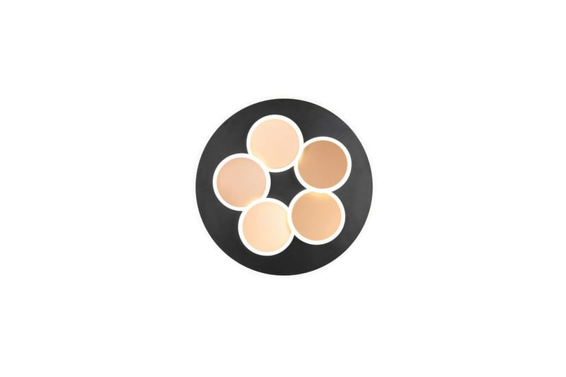 Kattovalaisin TRIO Mandala Mattamusta/kulta - Mattamusta/kulta - Valaistus - Sisävalaistus & lamput - Erikoisvalaisin - Tiffanylamppu