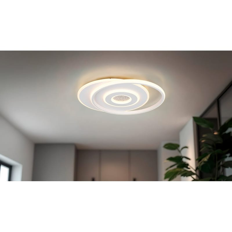 Kattovalaisin TRIO Nazar - 48 cm - Valaistus - Sisävalaistus & lamput - Erikoisvalaisin - Tiffanylamppu