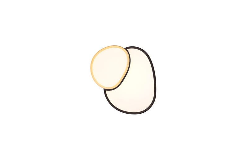 Kattovalaisin TRIO Rise 43 cm, Musta/kulta - 43 cm, Musta/kulta - Valaistus - Sisävalaistus & lamput - Erikoisvalaisin - Tiffanylamppu