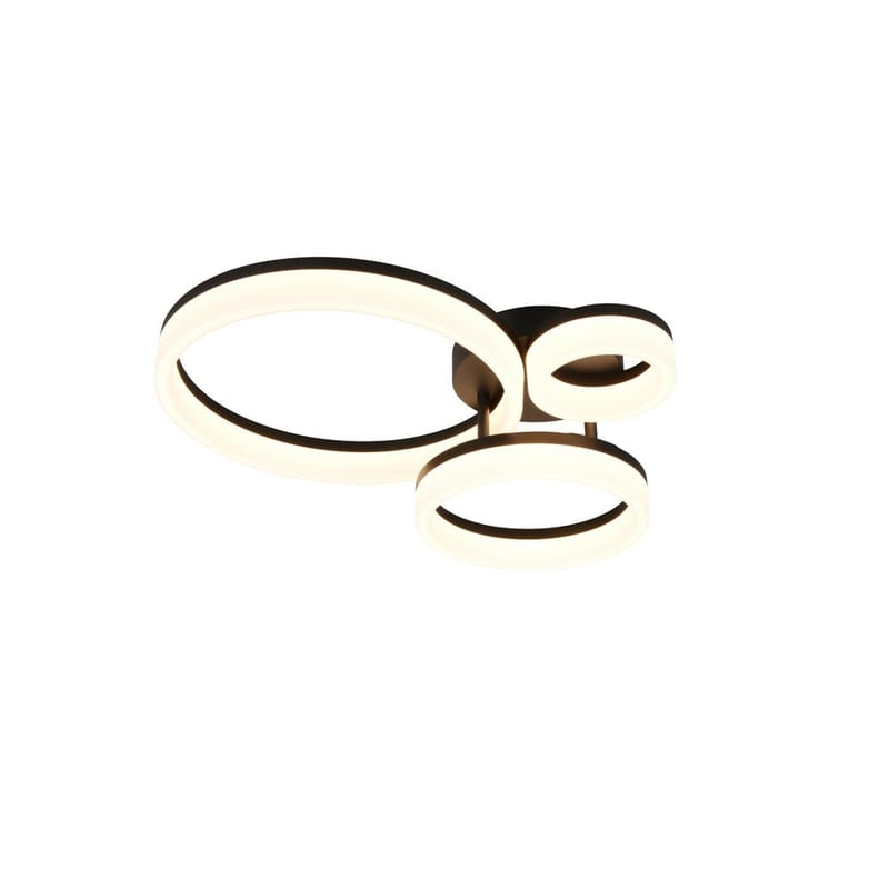 Kattovalaisin TRIO Scope - 3-osainen, Mattamusta - Valaistus - Sisävalaistus & lamput - Erikoisvalaisin - Tiffanylamppu