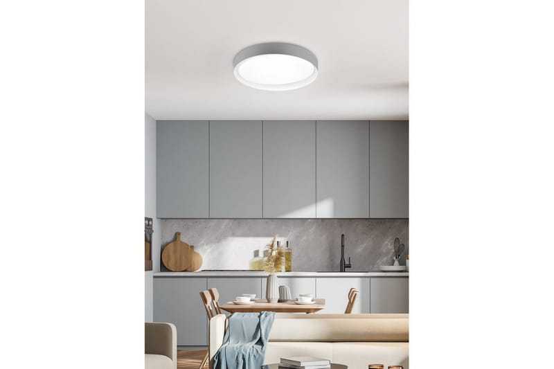 Kattovalaisin TRIO Zeta Harmaa/valkoinen - Harmaa/valkoinen - Valaistus - Sisävalaistus & lamput - Erikoisvalaisin - Tiffanylamppu