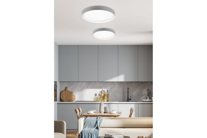 Kattovalaisin TRIO Zeta Harmaa/valkoinen - Harmaa/valkoinen - Valaistus - Sisävalaistus & lamput - Erikoisvalaisin - Tiffanylamppu