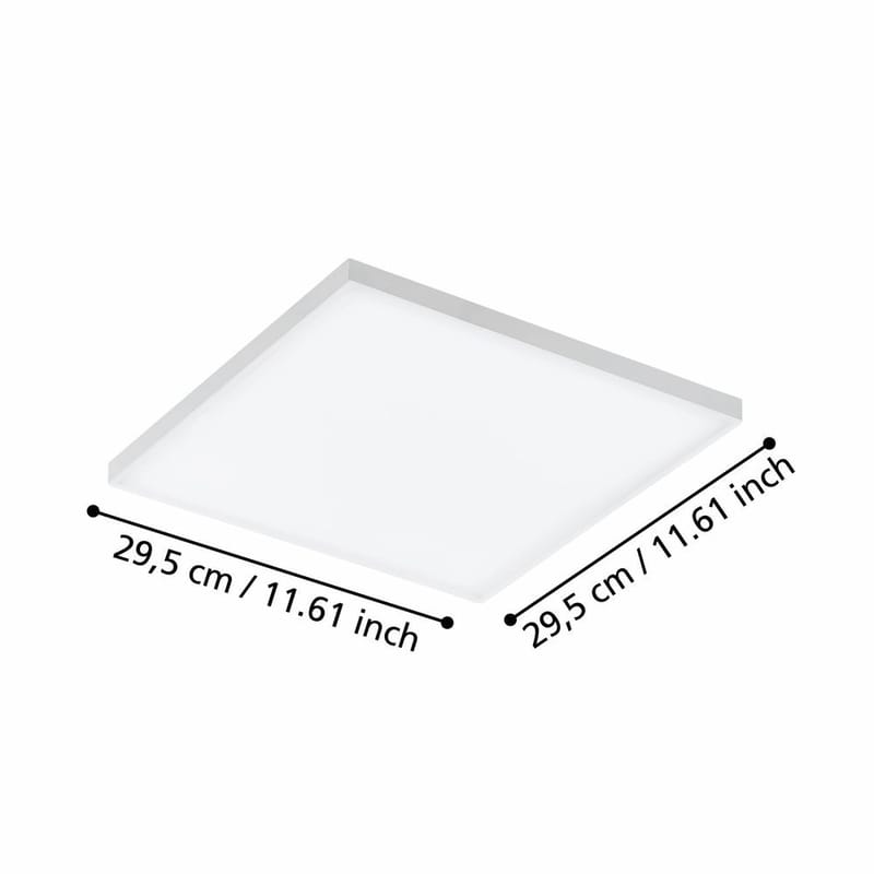 Kattovalaisin Turcona - 300x300 mm - Valaistus - Sisävalaistus & lamput - Erikoisvalaisin - Tiffanylamppu