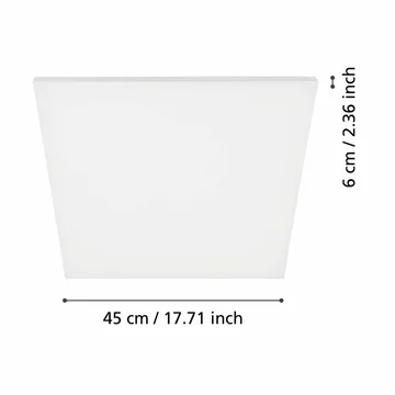 Kattovalaisin Turcona - 450x450 mm - Valaistus - Sisävalaistus & lamput - Erikoisvalaisin - Tiffanylamppu