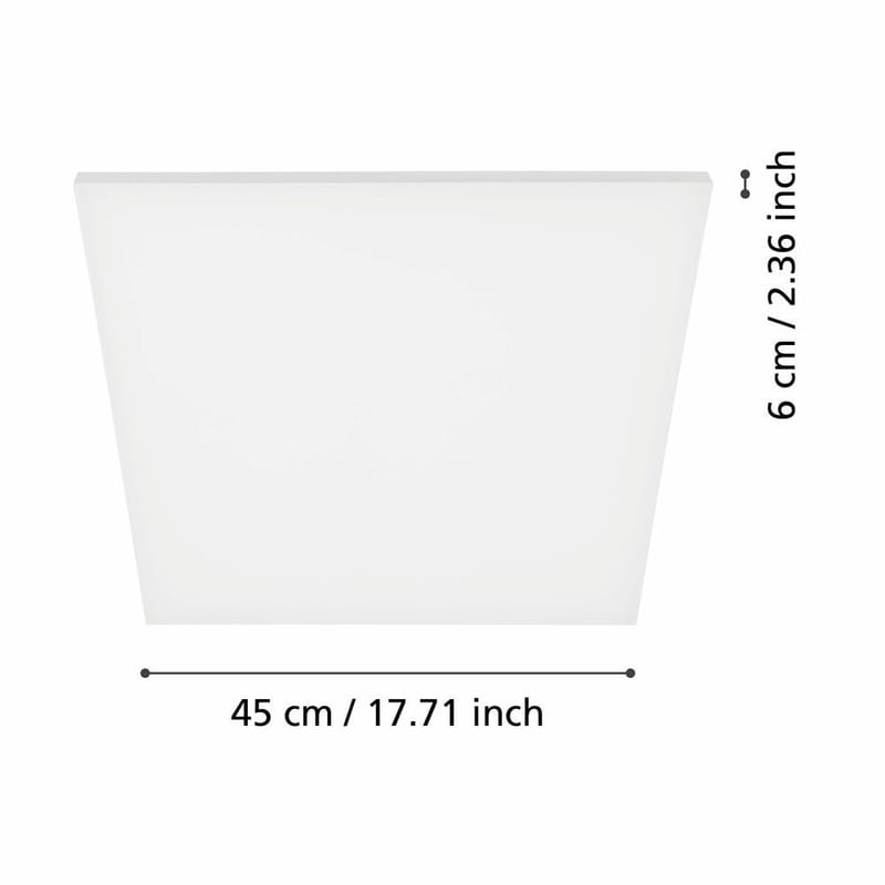 Kattovalaisin Turcona - 450x450 mm - Valaistus - Sisävalaistus & lamput - Erikoisvalaisin - Tiffanylamppu