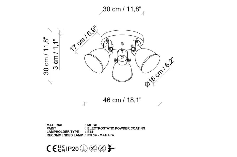 Kattovalaisin Tyka Kulta - Kulta - Valaistus - Sisävalaistus & lamput - Erikoisvalaisin - Tiffanylamppu