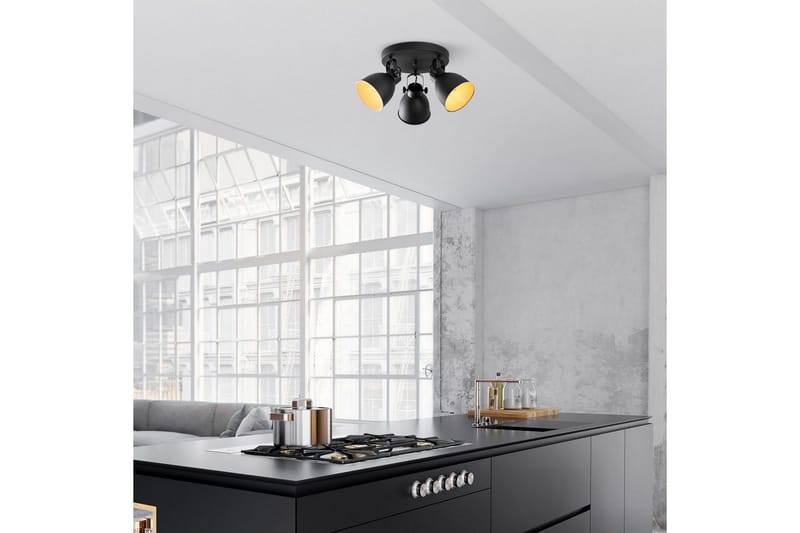 Kattovalaisin Tyka Musta - Musta - Valaistus - Sisävalaistus & lamput - Erikoisvalaisin - Tiffanylamppu