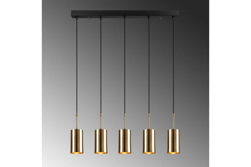 Kattovalaisin Tyrel Kulta / Musta Viisi Pistoketta - Viisi Pistoketta - Valaistus - Sisävalaistus & lamput - Erikoisvalaisin - Riisipaperivalaisin