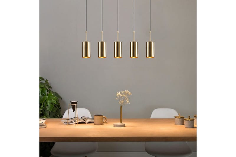 Kattovalaisin Tyrel Kulta / Musta Viisi Pistoketta - Viisi Pistoketta - Valaistus - Sisävalaistus & lamput - Erikoisvalaisin - Riisipaperivalaisin