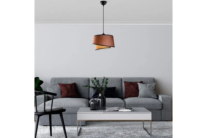 Kattovalaisin Vaihe Tummanruskea - Tummanruskea - Valaistus - Sisävalaistus & lamput - Erikoisvalaisin - Riisipaperivalaisin