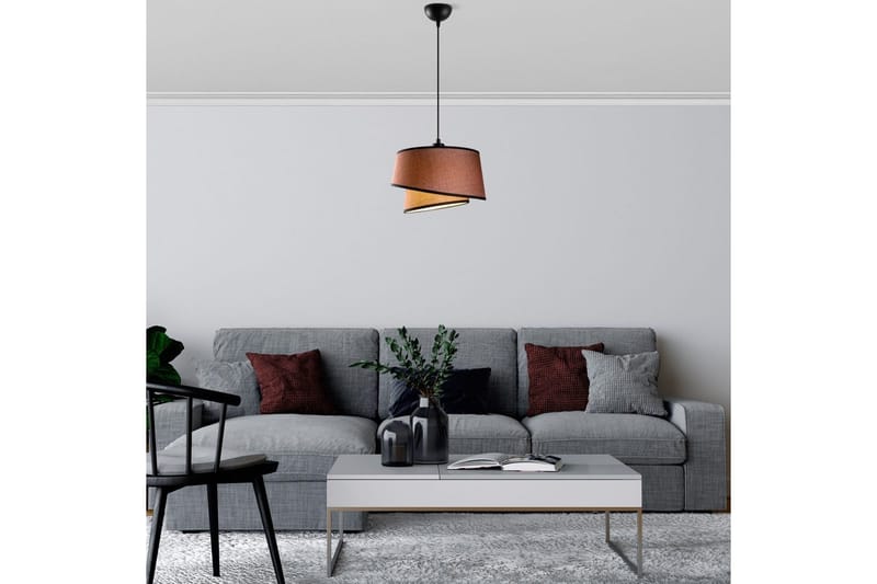 Kattovalaisin Vaihe Tummanruskea - Tummanruskea - Valaistus - Sisävalaistus & lamput - Erikoisvalaisin - Riisipaperivalaisin