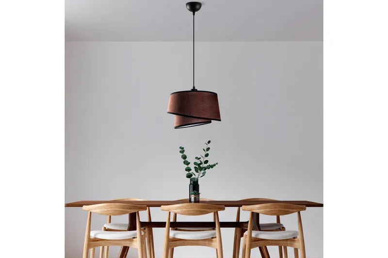 Kattovalaisin Vaihe Tummanruskea - Tummanruskea - Valaistus - Sisävalaistus & lamput - Erikoisvalaisin - Riisipaperivalaisin