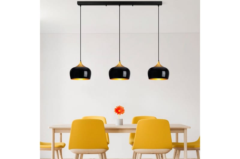 Kattovalaisin Valen Musta - Musta - Valaistus - Sisävalaistus & lamput - Erikoisvalaisin - Riisipaperivalaisin