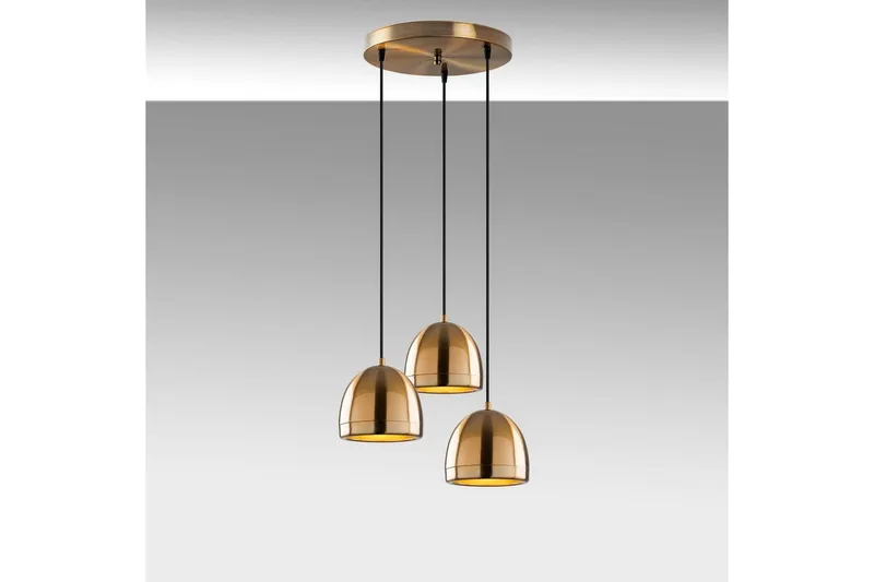 Kattovalaisin Venor Pyöreä Vintage - Kupari - Valaistus - Sisävalaistus & lamput - Erikoisvalaisin - Riisipaperivalaisin