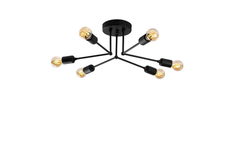 Kattovalaisin Vilsa Musta - Musta - Valaistus - Sisävalaistus & lamput - Erikoisvalaisin - Tiffanylamppu