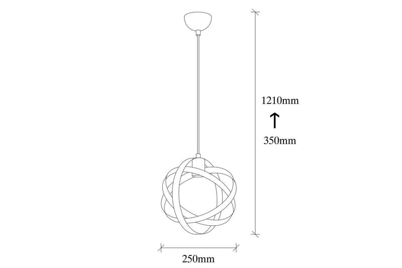 Kattovalaisin Voroa Musta / Antiikki - Musta / Antiikki - Valaistus - Sisävalaistus & lamput - Erikoisvalaisin - Riisipaperivalaisin
