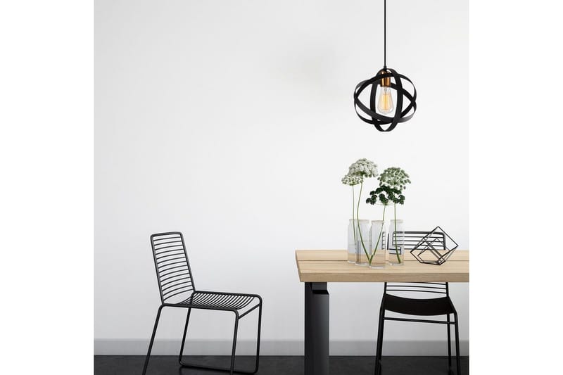 Kattovalaisin Voroa Musta / Antiikki - Musta / Antiikki - Valaistus - Sisävalaistus & lamput - Erikoisvalaisin - Riisipaperivalaisin