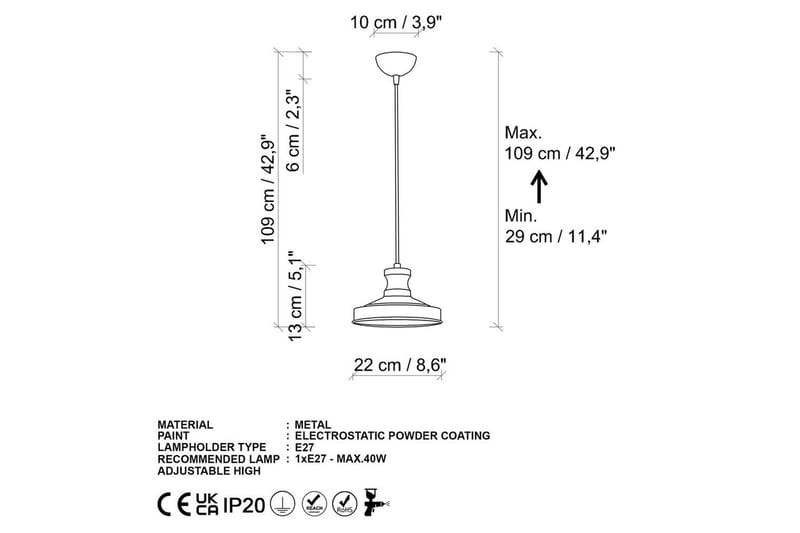 Kattovalaisin Westglen Kulta - Kulta - Valaistus - Sisävalaistus & lamput - Erikoisvalaisin - Riisipaperivalaisin