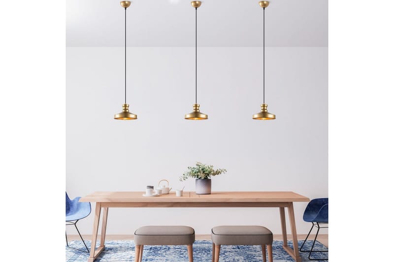 Kattovalaisin Westglen Kulta - Kulta - Valaistus - Sisävalaistus & lamput - Erikoisvalaisin - Riisipaperivalaisin