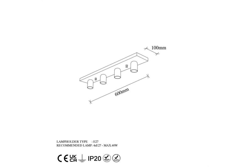Kattovalaisin Wostra Kulta - Kulta - Valaistus - Sisävalaistus & lamput - Erikoisvalaisin - Tiffanylamppu