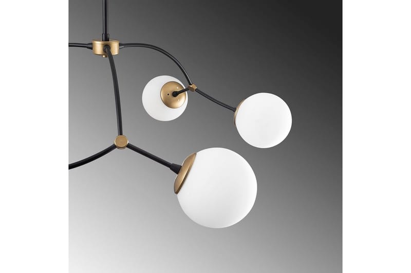 Kattovalaisin Yenda Valkoinen / Musta - Musta/Valkoinen - Valaistus - Sisävalaistus & lamput - Erikoisvalaisin - Riisipaperivalaisin