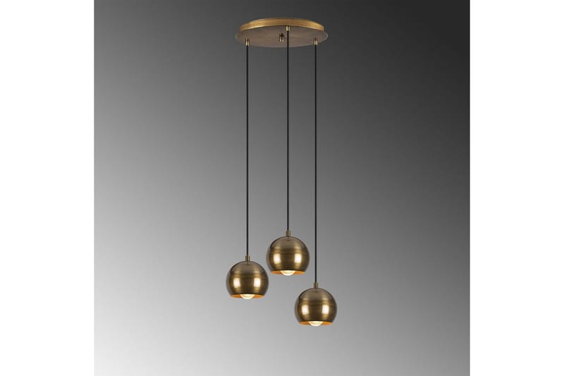 Kattovalaisin Zana Vintage Kavilashlo Kolme - Kulta - Valaistus - Sisävalaistus & lamput - Erikoisvalaisin - Riisipaperivalaisin