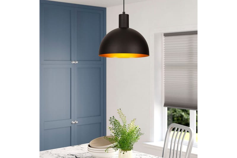 Kattovalaisin Zephyra Musta / Kulta - Musta - Valaistus - Sisävalaistus & lamput - Erikoisvalaisin - Riisipaperivalaisin