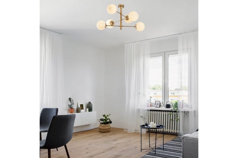Kattovalaisin Zurelle Kulta - Kulta - Valaistus - Sisävalaistus & lamput - Erikoisvalaisin - Tiffanylamppu