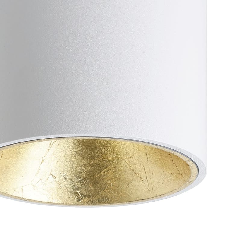 Kattovalaisin Polasso - Valkoinen/Kulta - Valaistus - Sisävalaistus & lamput - Erikoisvalaisin - Tiffanylamppu