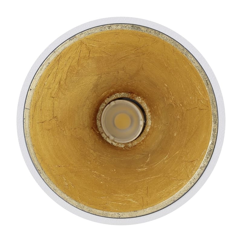 Kattovalaisin Polasso - Valkoinen/Kulta - Valaistus - Sisävalaistus & lamput - Erikoisvalaisin - Tiffanylamppu