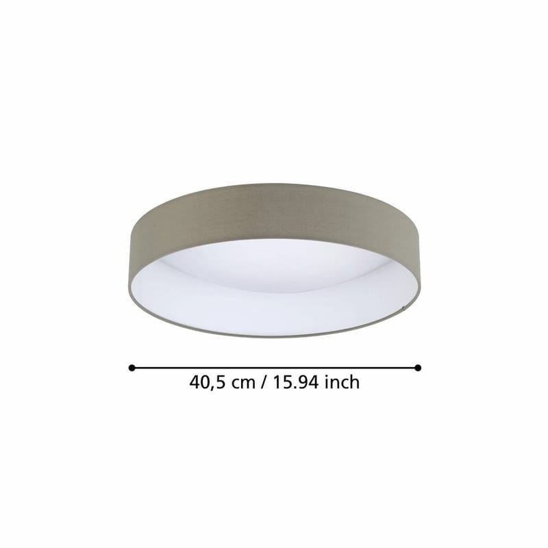 Kattovalaisin Palomaro - 40,5 cm - Valaistus - Sisävalaistus & lamput - Erikoisvalaisin - Tiffanylamppu