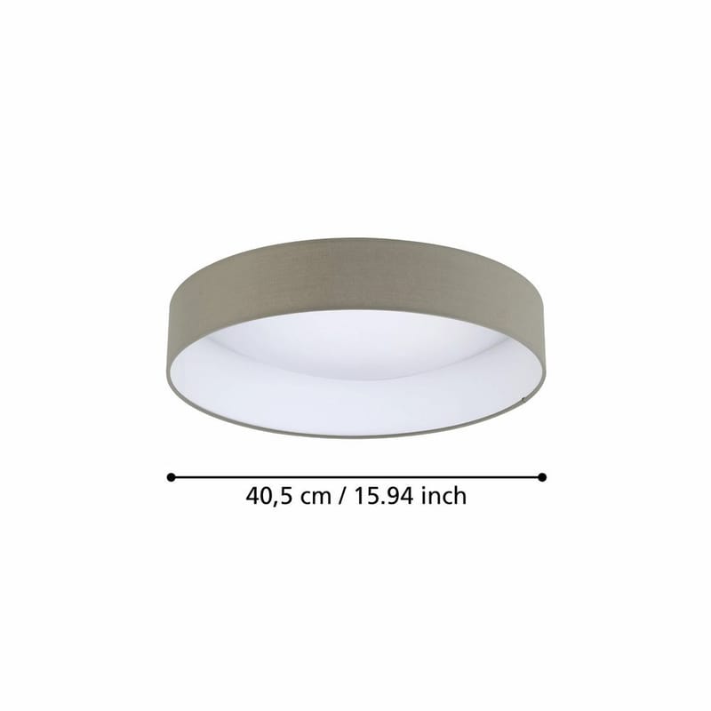 Kattovalaisin Palomaro - 40,5 cm - Valaistus - Sisävalaistus & lamput - Erikoisvalaisin - Tiffanylamppu