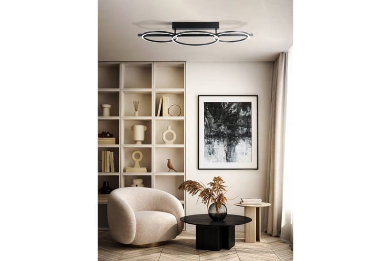 Kattovalaistus Eglo Lanacera Musta/Kulta - Valaistus - Sisävalaistus & lamput - Erikoisvalaisin - Tiffanylamppu