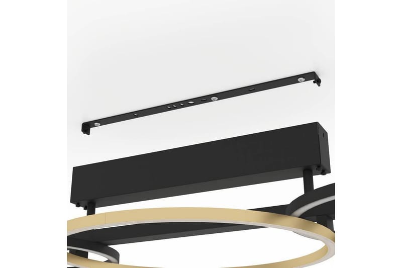 Kattovalaistus Eglo Lanacera Musta/Kulta - Valaistus - Sisävalaistus & lamput - Erikoisvalaisin - Tiffanylamppu