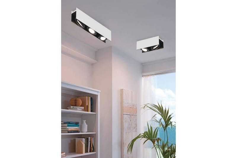 Kattovalaistus Eglo Vidago Valkoinen/Musta 2 Lamppua - 2 Lamppua - Valaistus - Sisävalaistus & lamput - Erikoisvalaisin - Tiffanylamppu