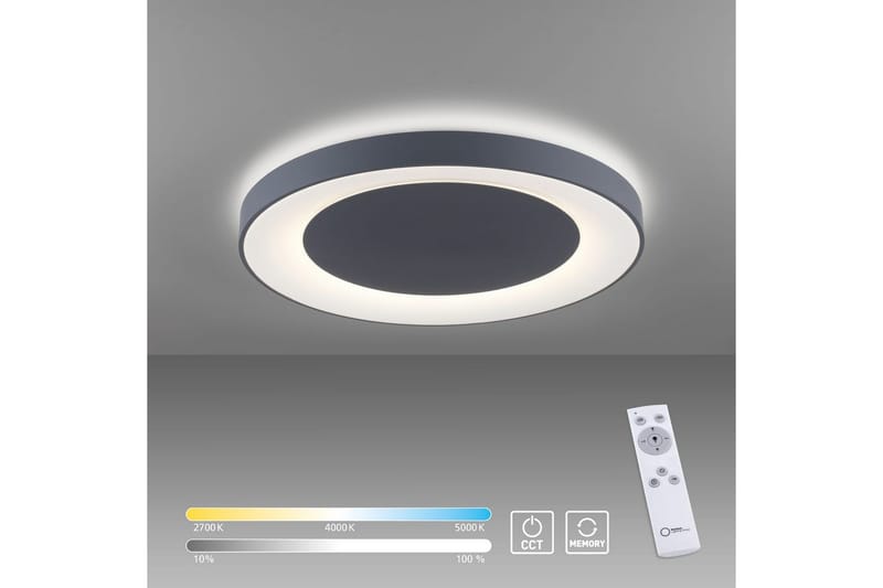 Kattovalo Anika - Harmaa - Valaistus - Sisävalaistus & lamput - Erikoisvalaisin - Tiffanylamppu