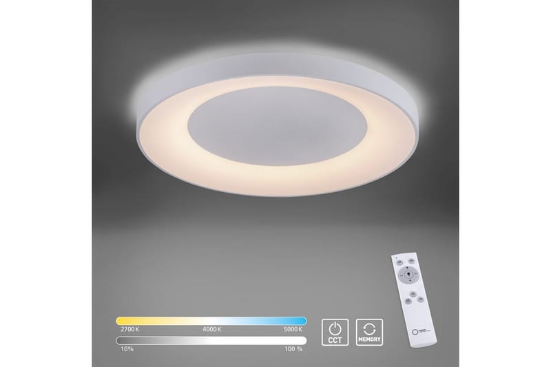 Kattovalo Anika - Valkoinen - Valaistus - Sisävalaistus & lamput - Erikoisvalaisin - Tiffanylamppu