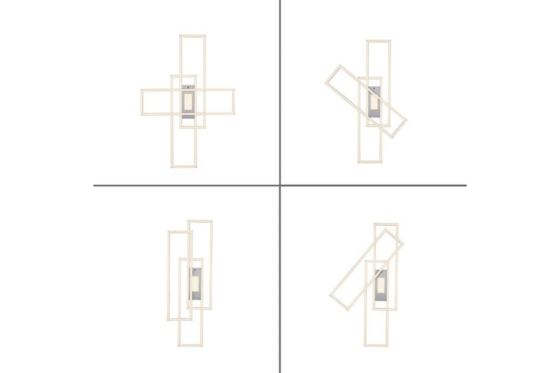Kattovalo Asmin - 69,4x6,8x98,9 cm - Valaistus - Sisävalaistus & lamput - Erikoisvalaisin - Tiffanylamppu