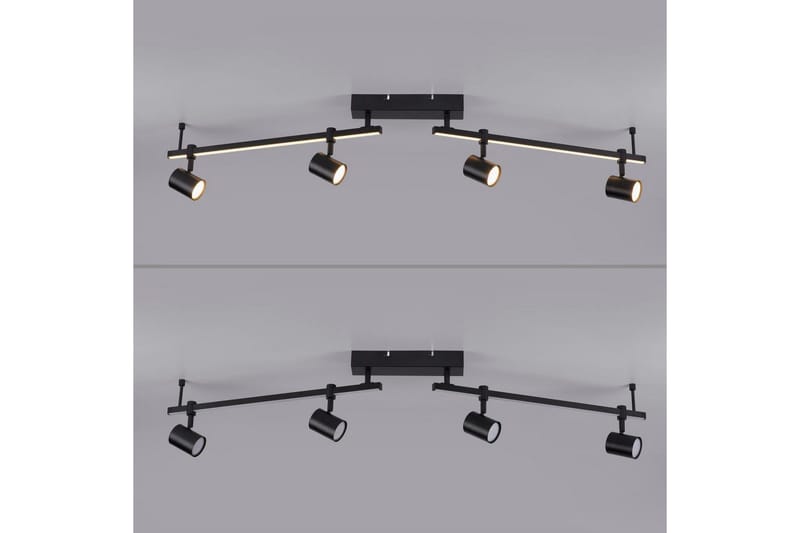 Kattovalo Barik - 101x18x123 cm - Valaistus - Sisävalaistus & lamput - Erikoisvalaisin - Tiffanylamppu